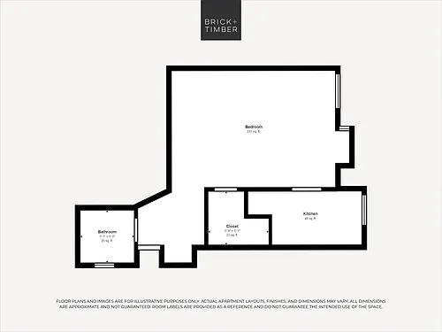 Floor plan Studio