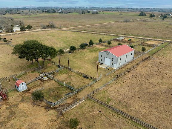 Barn And Paddocks Southwest Looking Northeast