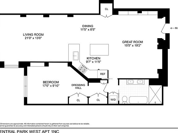 2nd image of 135 Central Park W APT 1NC
