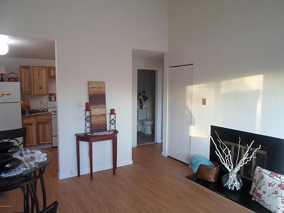 living room with fireplace