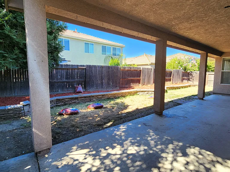 Backyard + Covered Patio