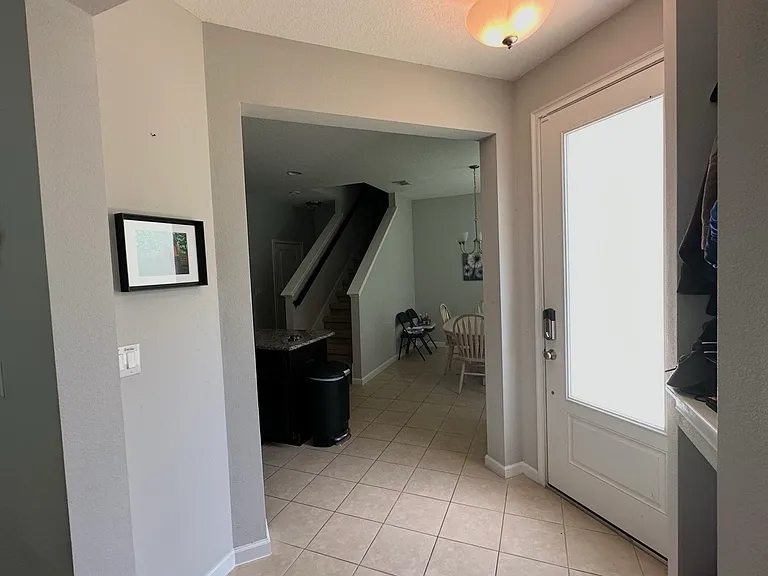 Entrance to the dining room