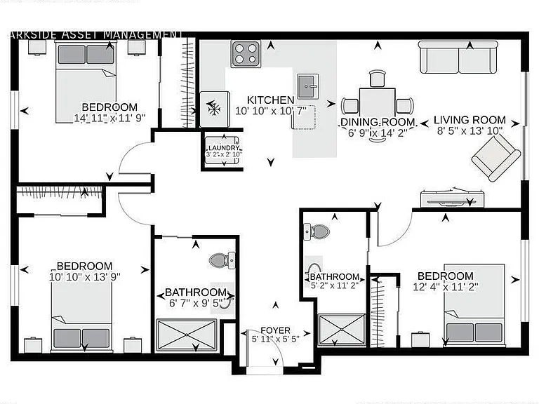 1211 Mollie St #1 — Photo 12