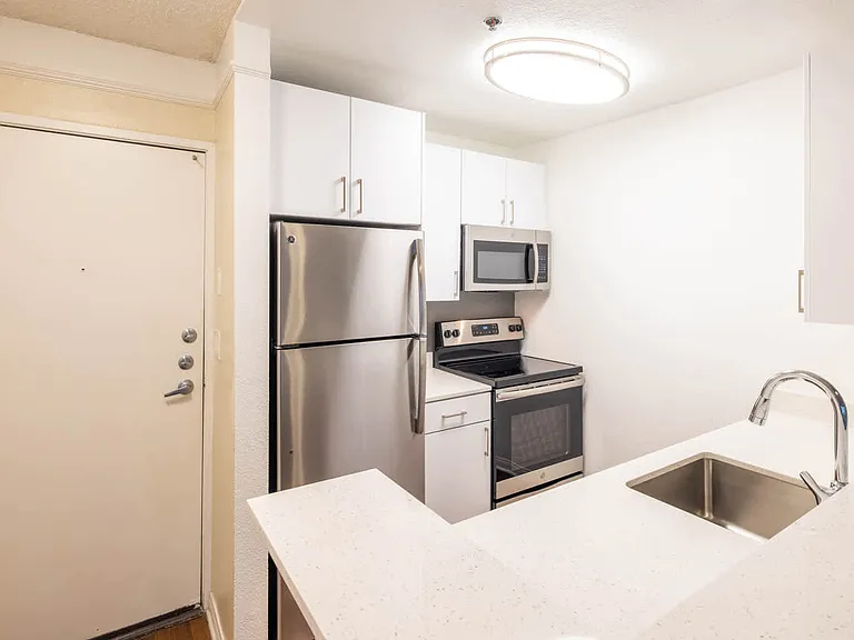 Kitchen with Stainless Steel Appliances