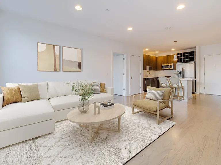 Living Room with Hard Surface Flooring