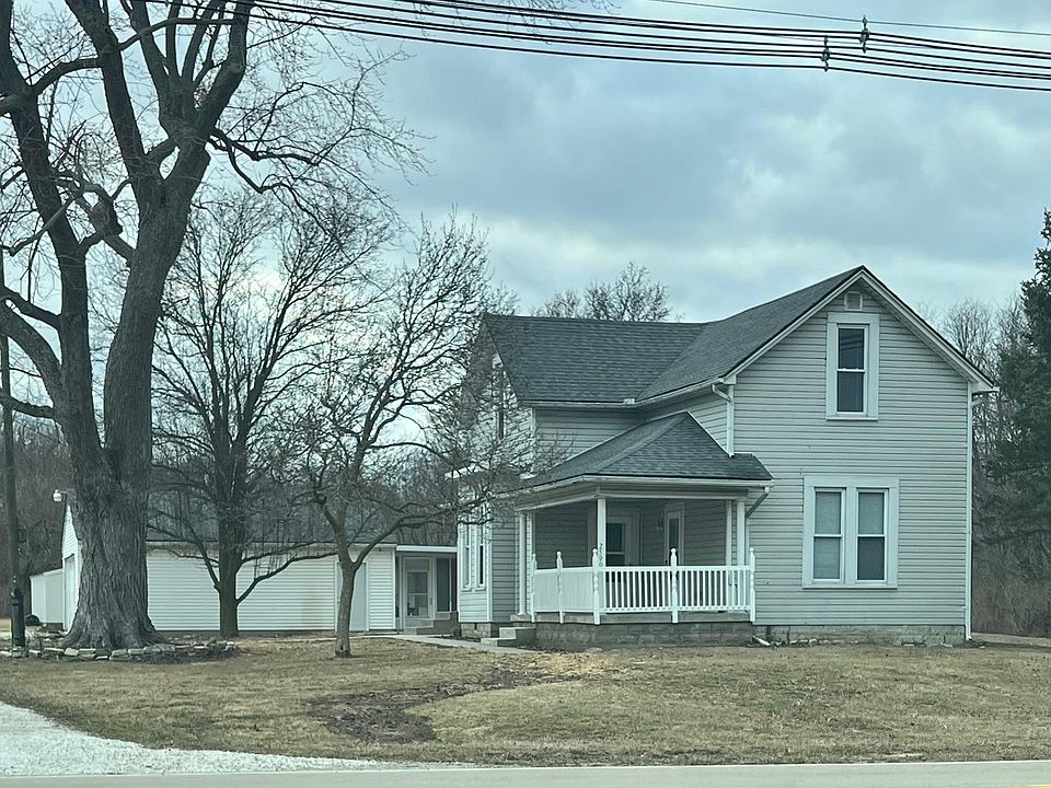 2 story home with detached 2 car garage.