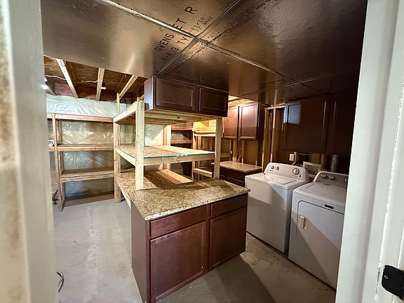 Laundry Room and Storage Space.