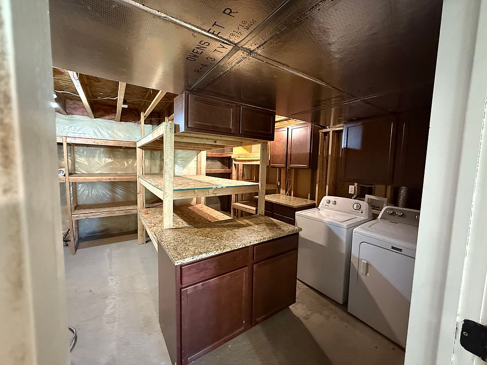 Laundry Room and Storage Space.