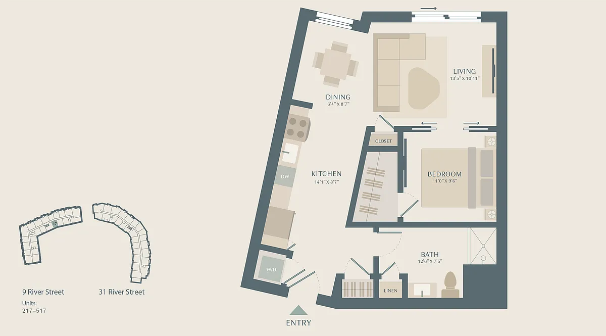 Floor plan Trilling