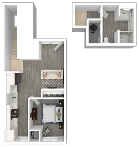 Floor plan 1X1