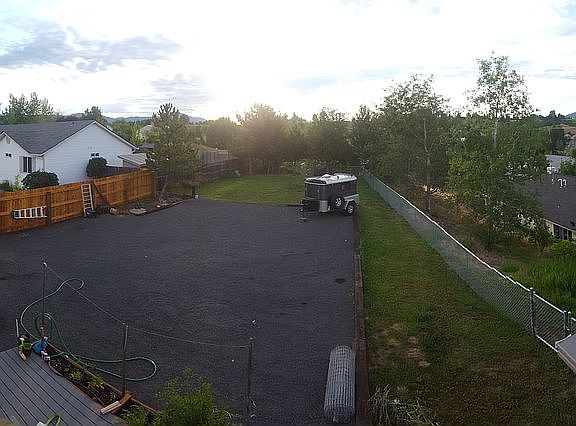 back yard, RV Parking