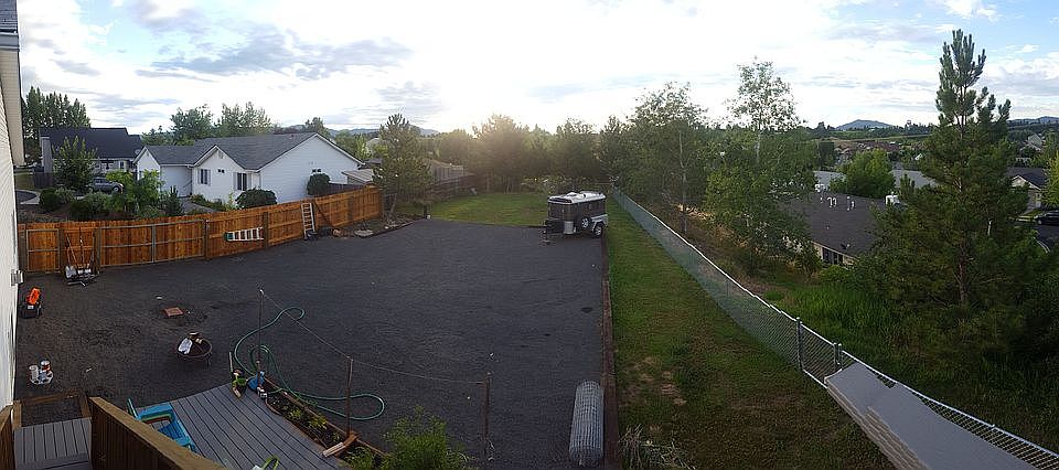 back yard, RV Parking