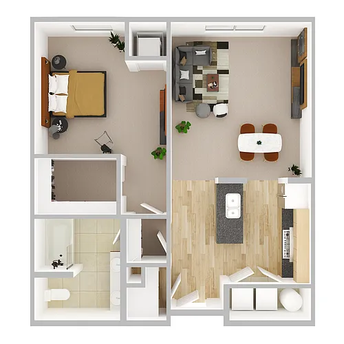 Floor plan Merriam Park E