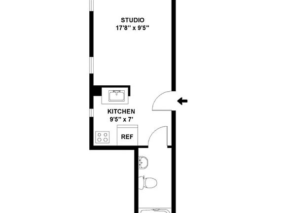 2nd image of 57 W 10th St APT 6BC