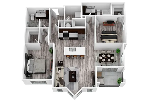 Floor plan The Larson