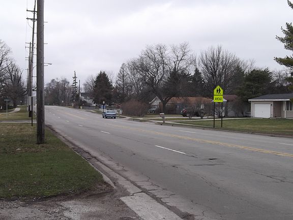 Neighborhood looking west
