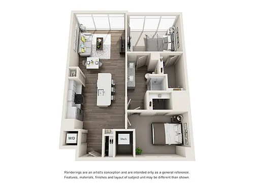Floor plan B1