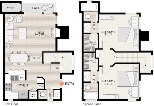 Floor plan Plan R