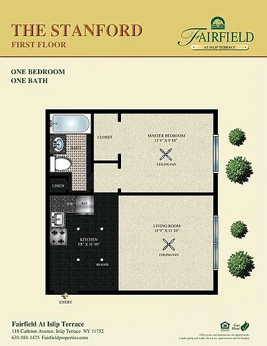 Floor plan The Stanford