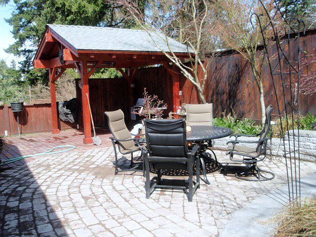 Backyard patio/gazebo