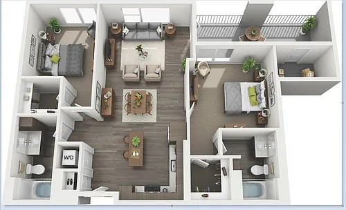 Floor plan 2B