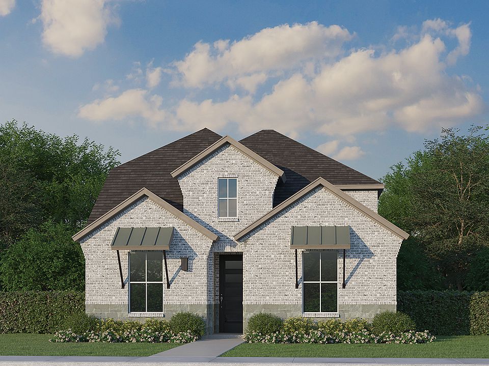 Plan 1454 Elevation B W Stone