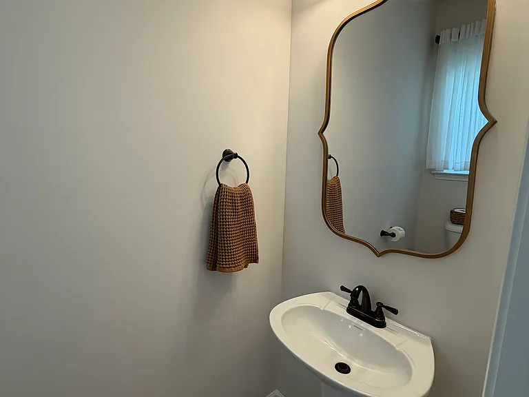 Half-bath downstairs