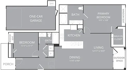 Floor plan B3