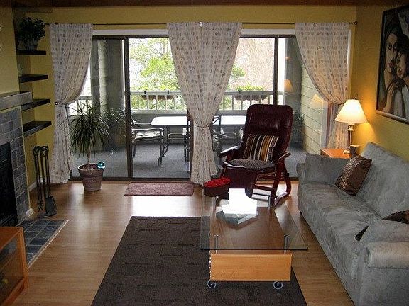 Great room with fireplace