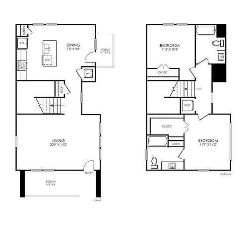 Floor plan SF - B2