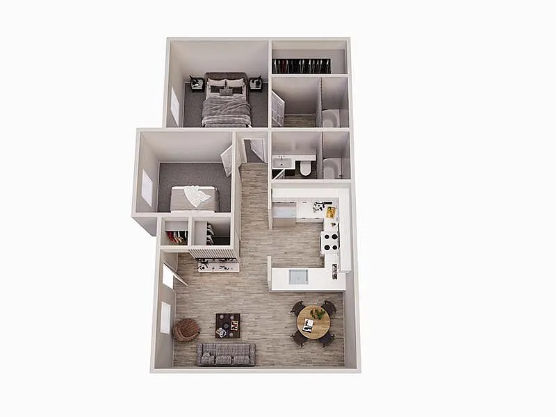 Floor plan 2X2