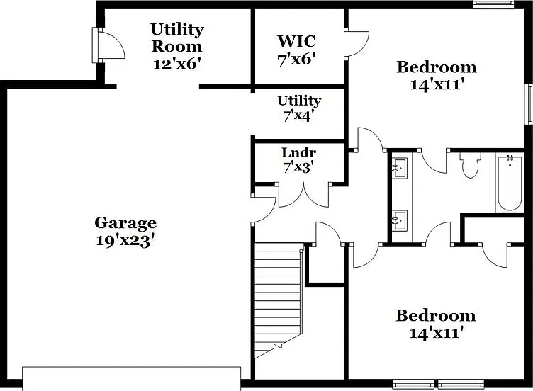 3 bed, 2.5 bath, 1506 sqft, $1,960 — Photo 3