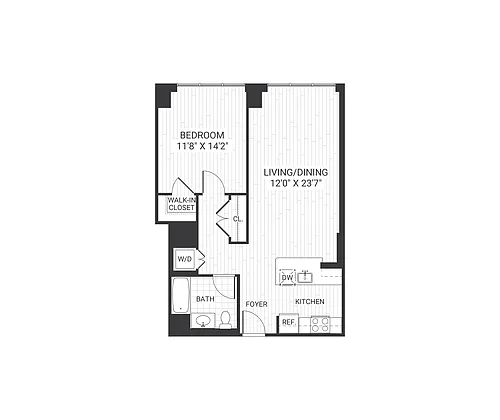 Floor plan B401 A6