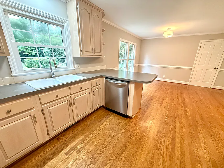 Kitchen Looking into Breakfast Area