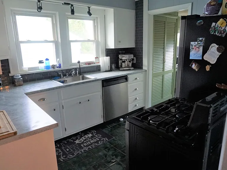 Kitchen with room