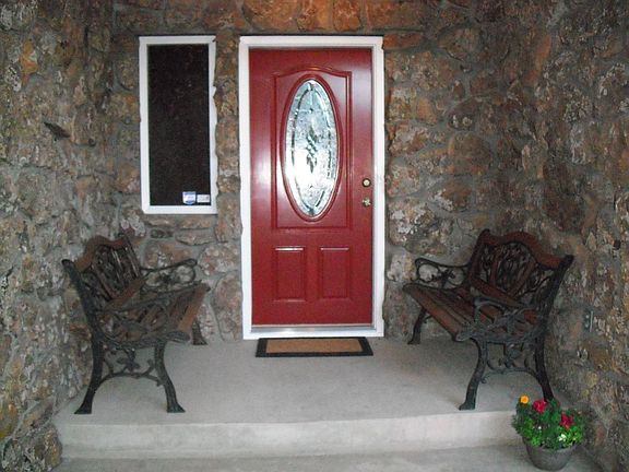 2 - Moss Rock Front Porch