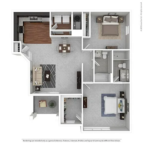 Floor plan Serafin Upper