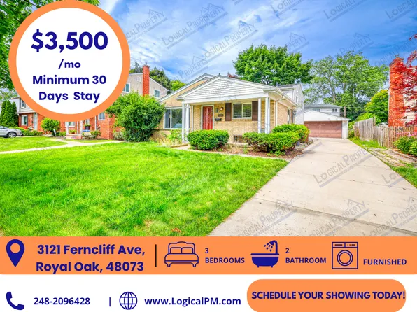 3121 Ferncliff Ave, Royal Oak, MI 48073