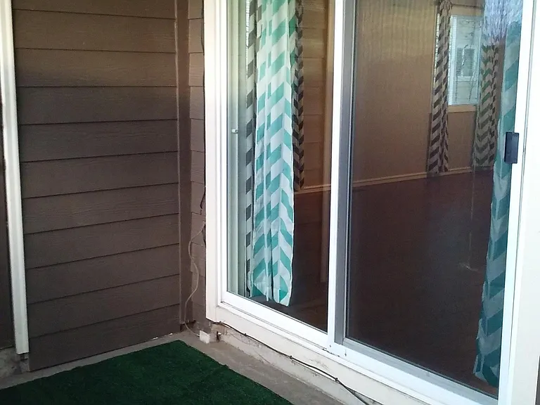 Covered patio.