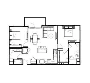 Floor plan B2