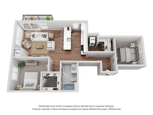 Floor plan B3