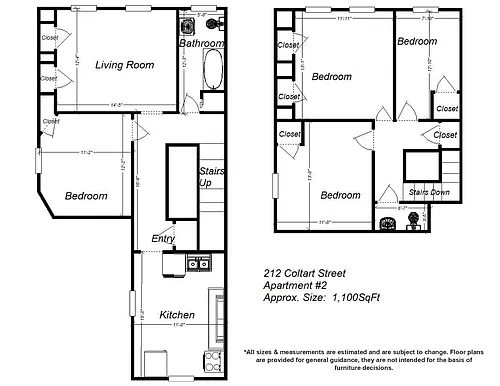 Floor plan 212 Coltart Ave
