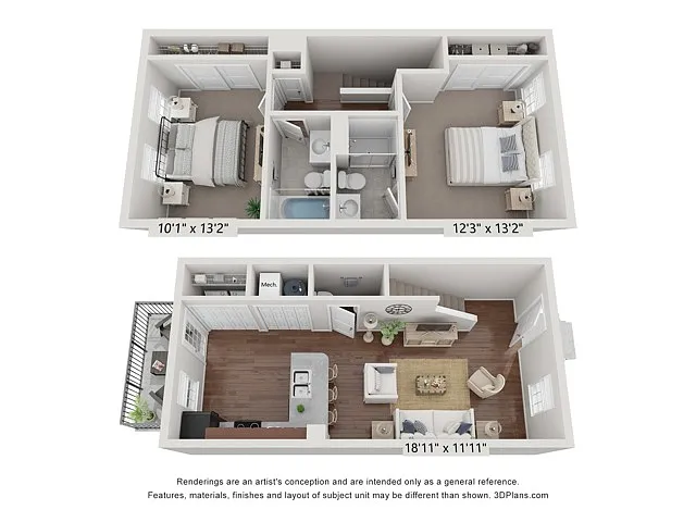 Floor plan Bentley Town - MRFII