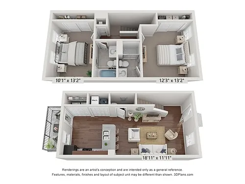 Floor plan Bentley Town - MRFII