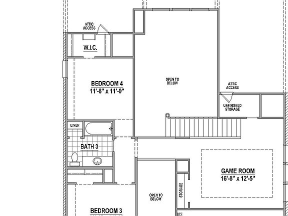 Plan 1563 2nd Floor