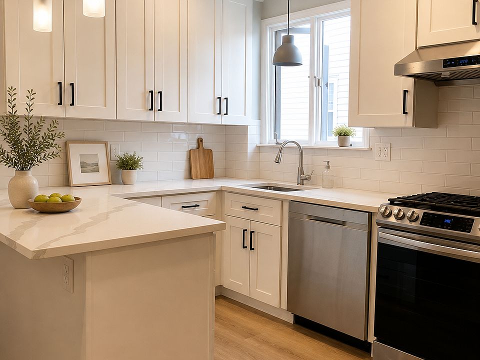 Newly renovated kitchen