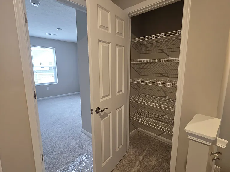 Linen Closet in loft