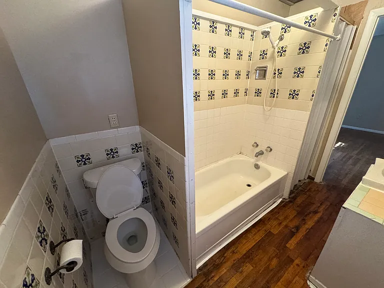 Master bathroom.