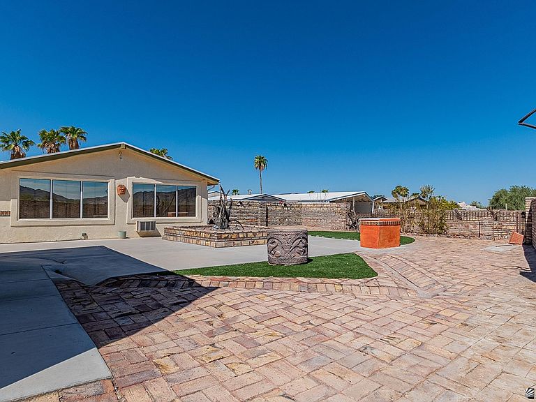 Backyard patio