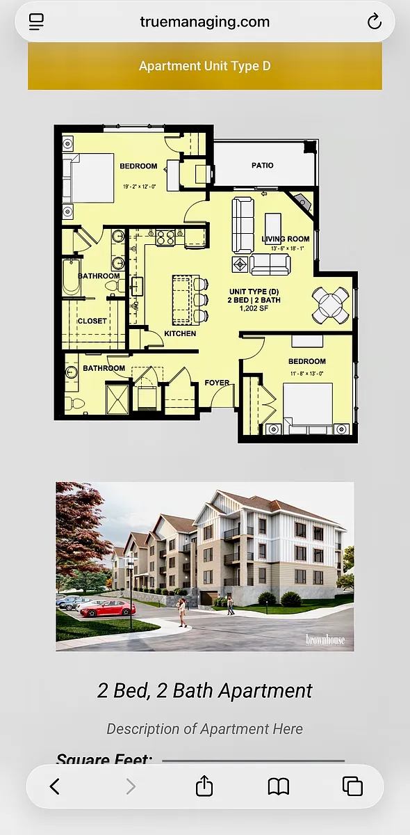 Floor plan D